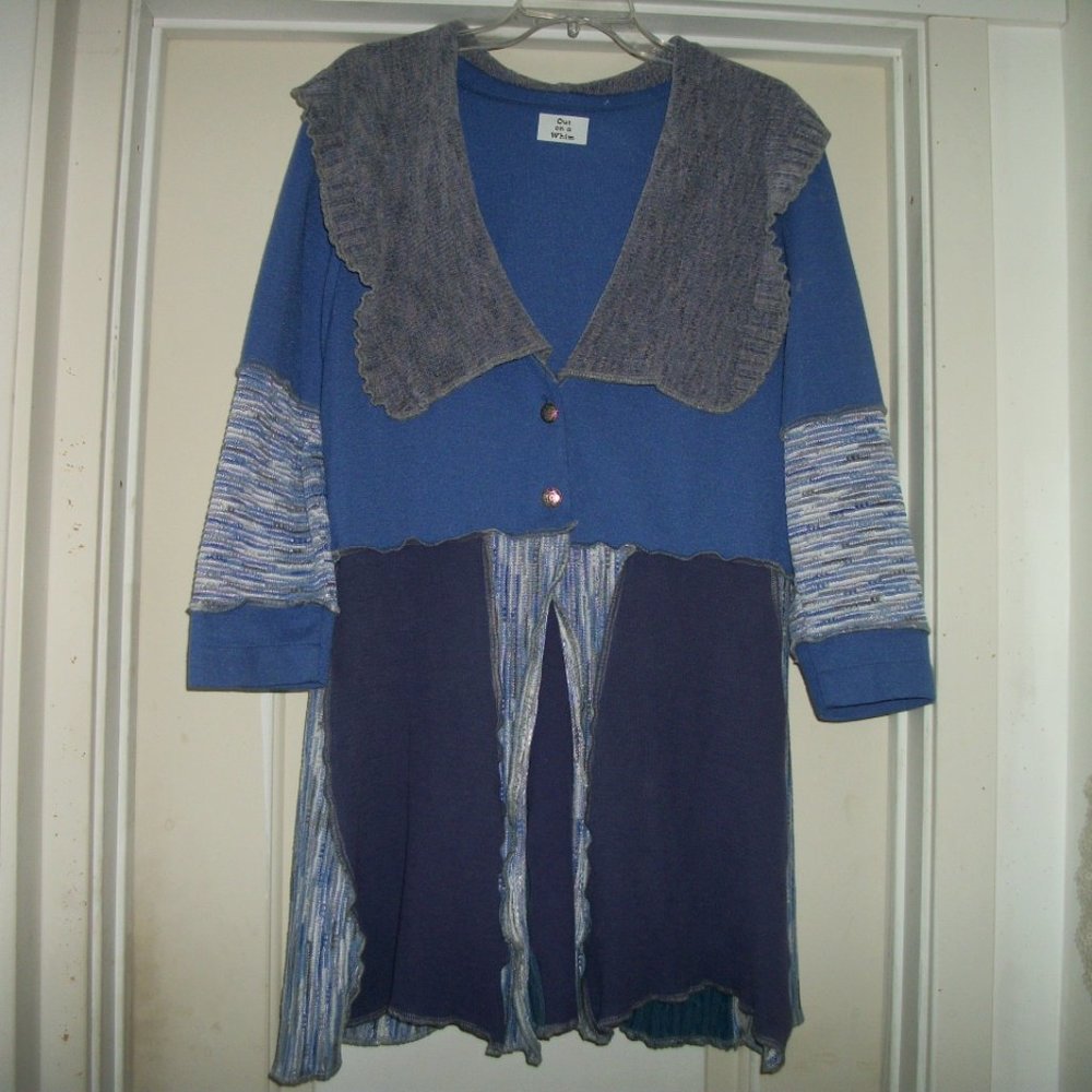 WIMSY COSPLAY COTTAGECORE FANTASY STEAMPUNK SWEATERCOAT ONE SIZE